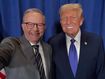 Anthony Albanese and Donald Trump