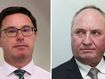 David Littleproud and Barnaby Joyce